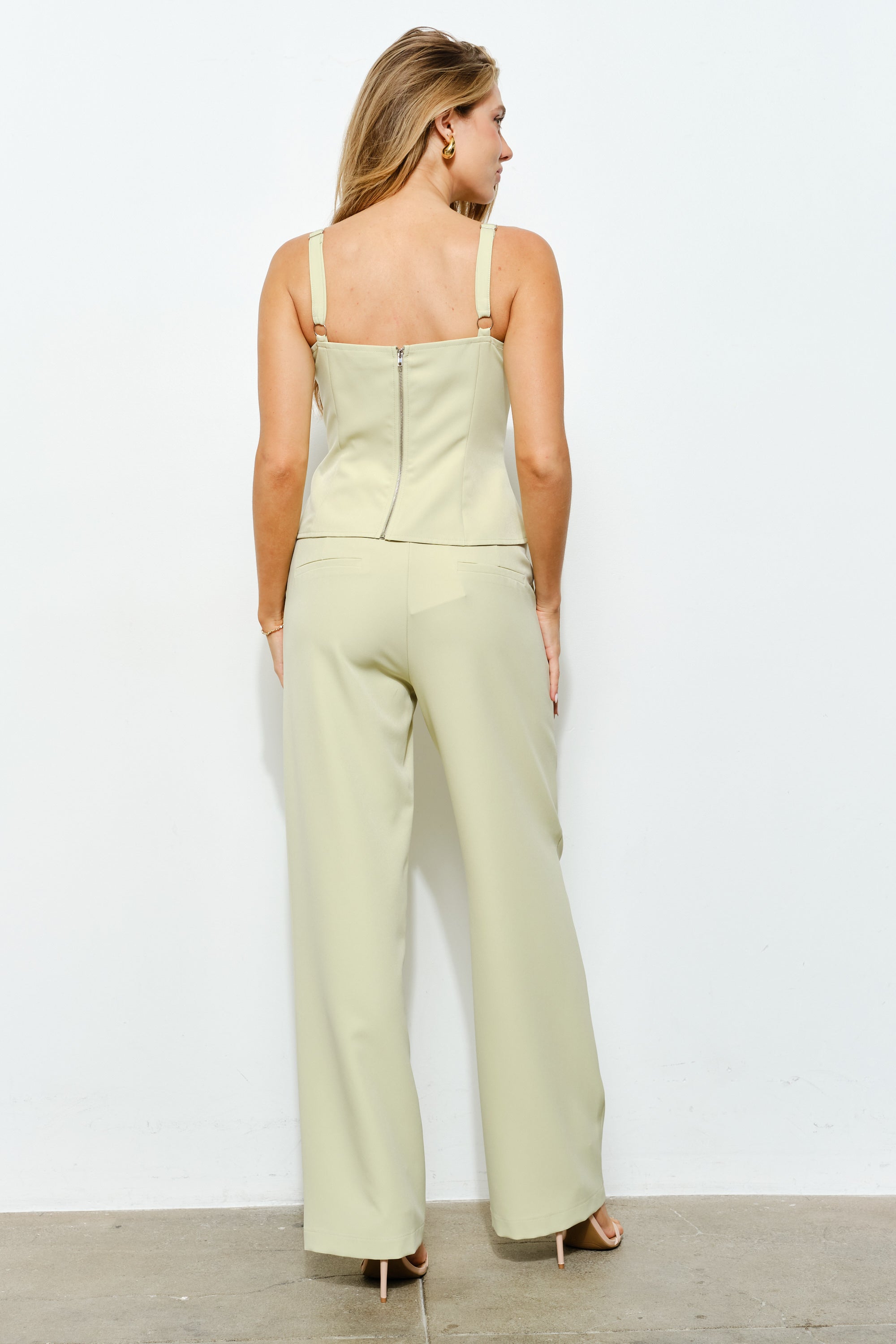 TCS2983 - Sweetheart Neck Corset Cami Top/ Pre-packed: S(2) – M(2) – L(2) – 6pcs