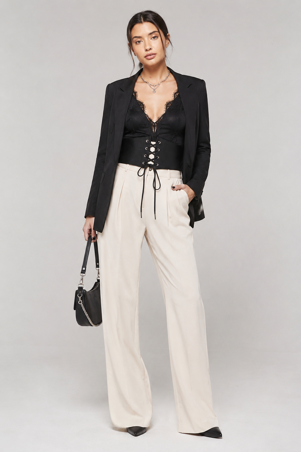 TC-9000 - Lace-Up Corset Belt