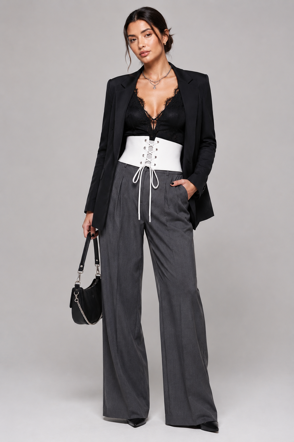 TC-9000 - Lace-Up Corset Belt