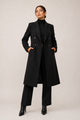 TCS8800A - Timeless Double-Breasted Long Coat