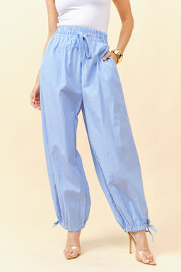 TCH0025- Striped Tapered Pants/ Pre-packed: S(2) – M(2) – L(2) – 6pcs