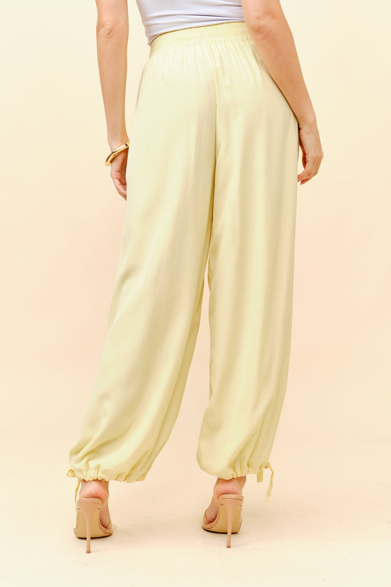 Harem Inspired Relaxed Fit Pants