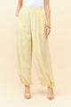 TCH0054- Harem Inspired Relaxed Fit Pants/ Pre-packed: S/M(4) – M/L(2) – 6pcs