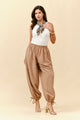 TCS2760- Faux Suede Harem Pants/ Pre-packed: S/M(4) – M/L(2) – 6pcs