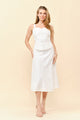 TCS2925- Belted Peplum Top and Paneled Midi Skirt Set/ Pre-packed: S(2) – M(2) – L(2) – 6pcs