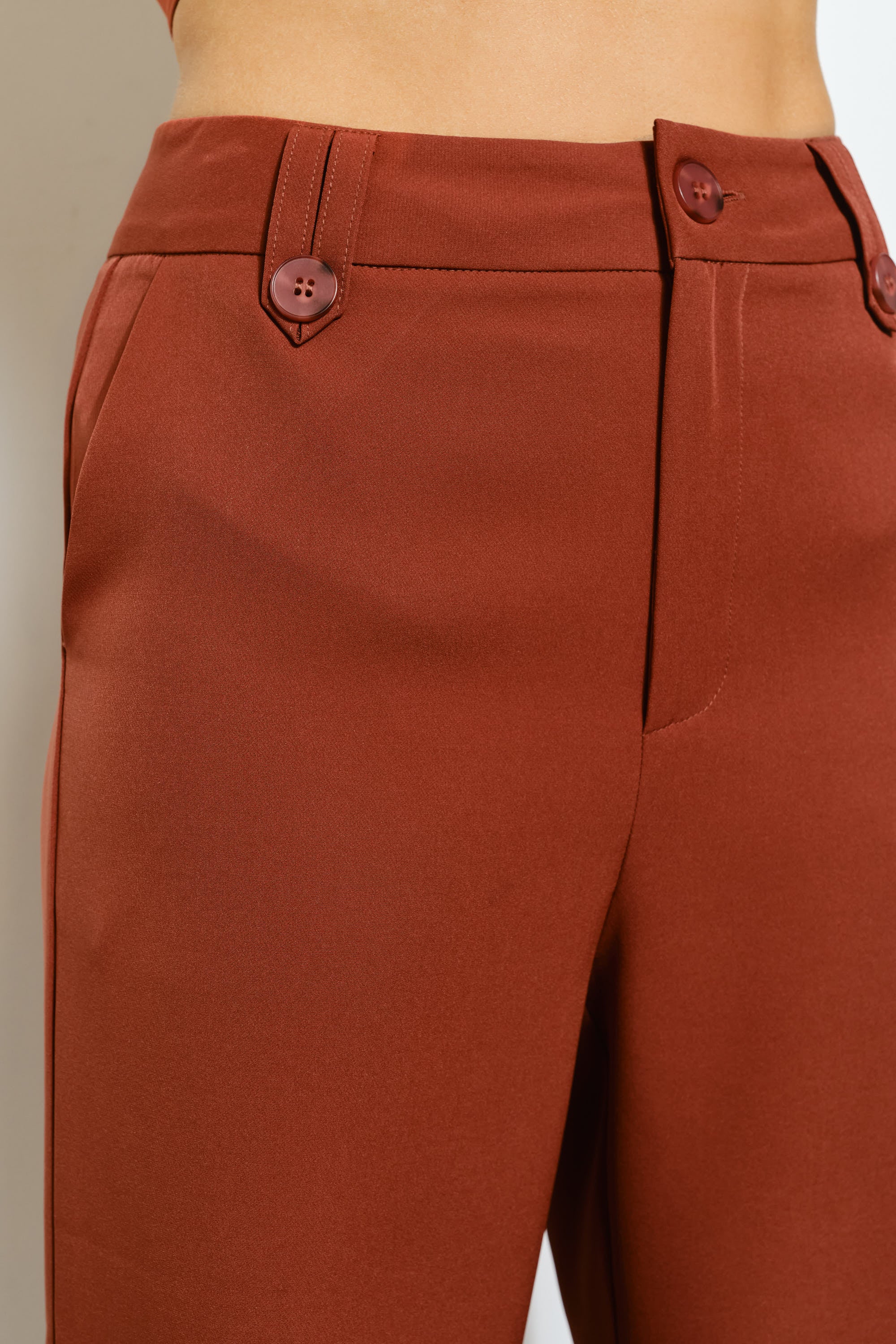 TCS2959- High-Waisted Wide Leg Trousers/ Pre-packed: S(2) – M(2) – L(2) – 6pcs