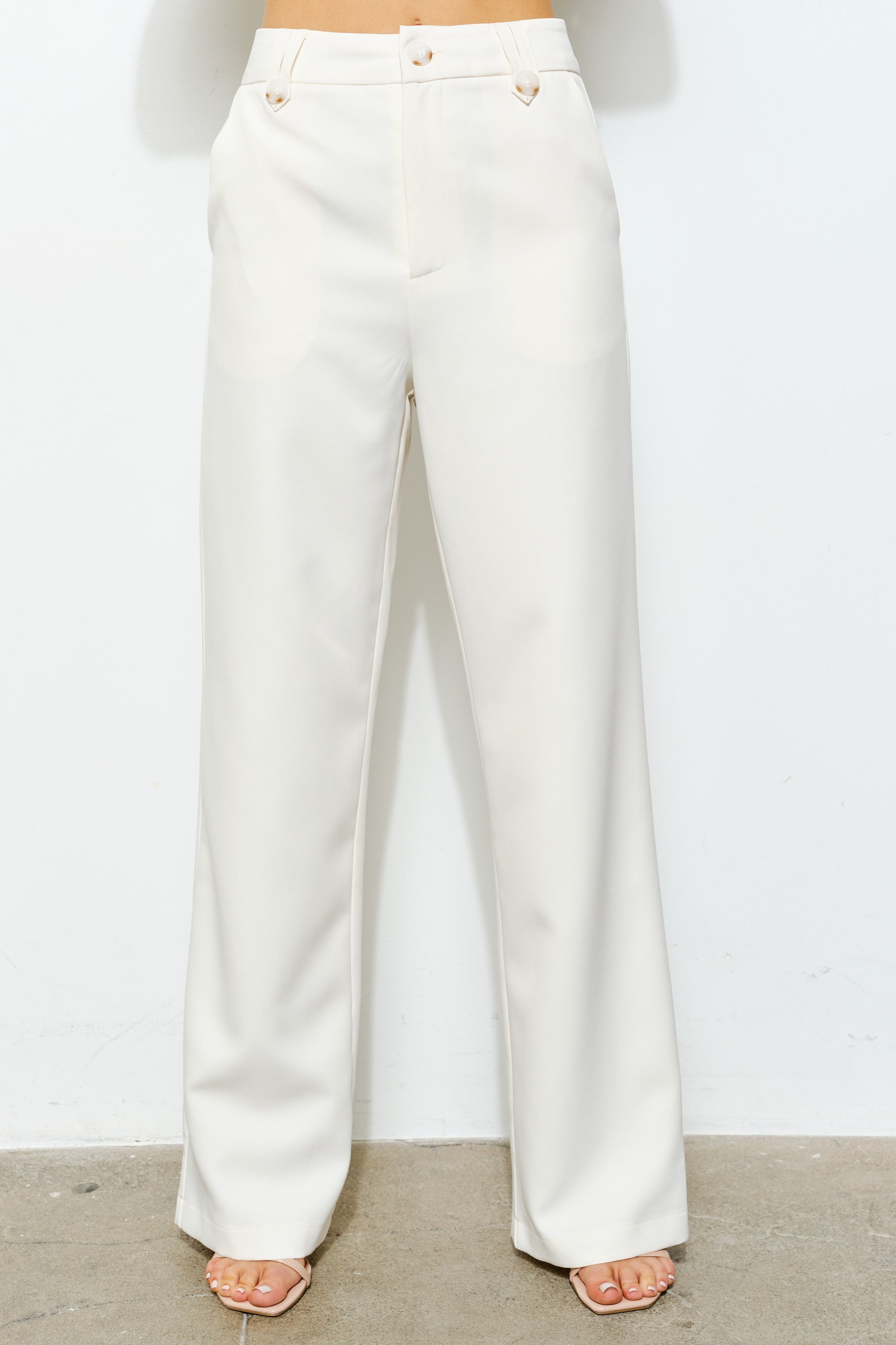 TCS2959- High-Waisted Wide Leg Trousers/ Pre-packed: S(2) – M(2) – L(2) – 6pcs