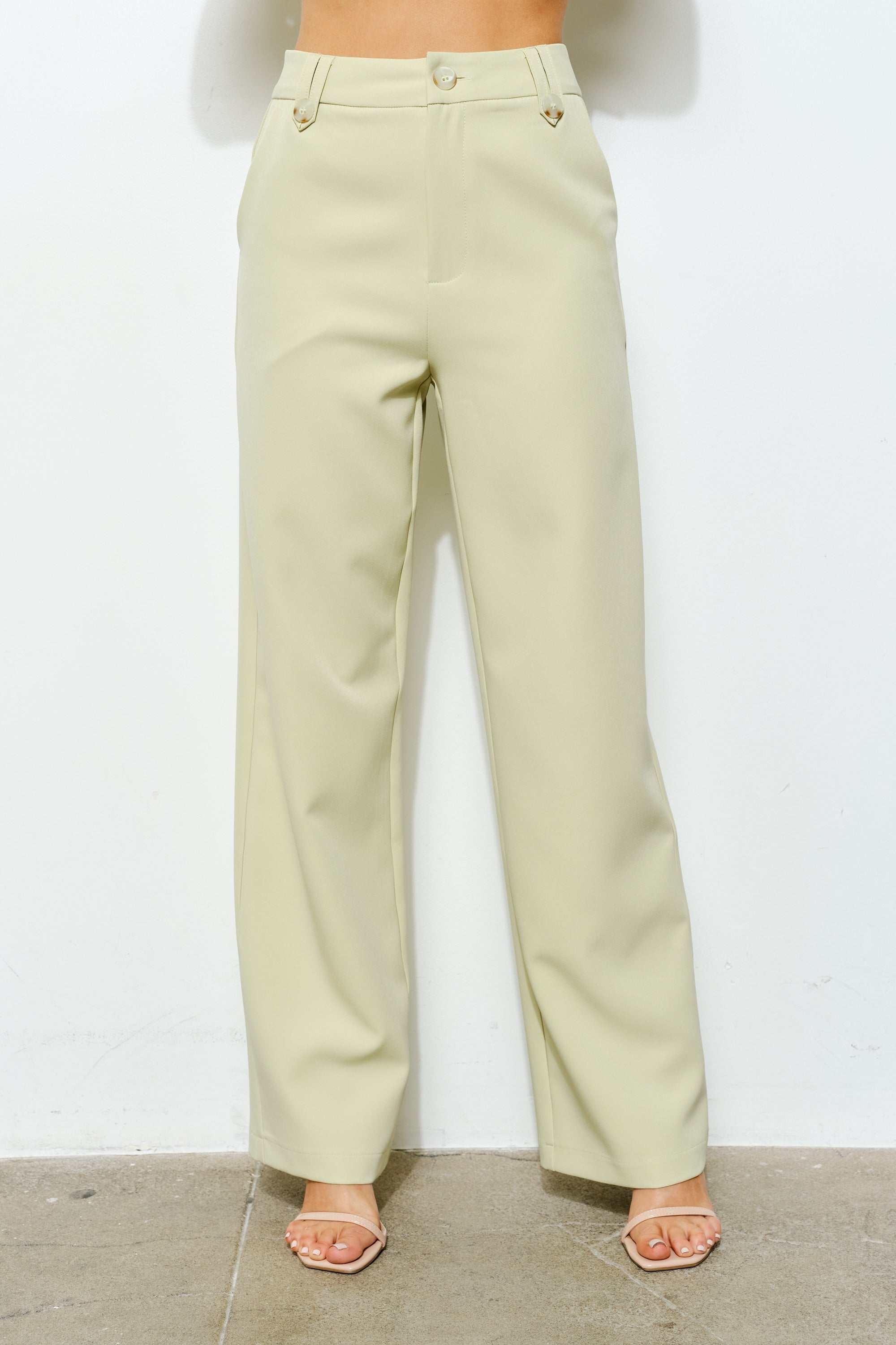 TCS2959- High-Waisted Wide Leg Trousers/ Pre-packed: S(2) – M(2) – L(2) – 6pcs