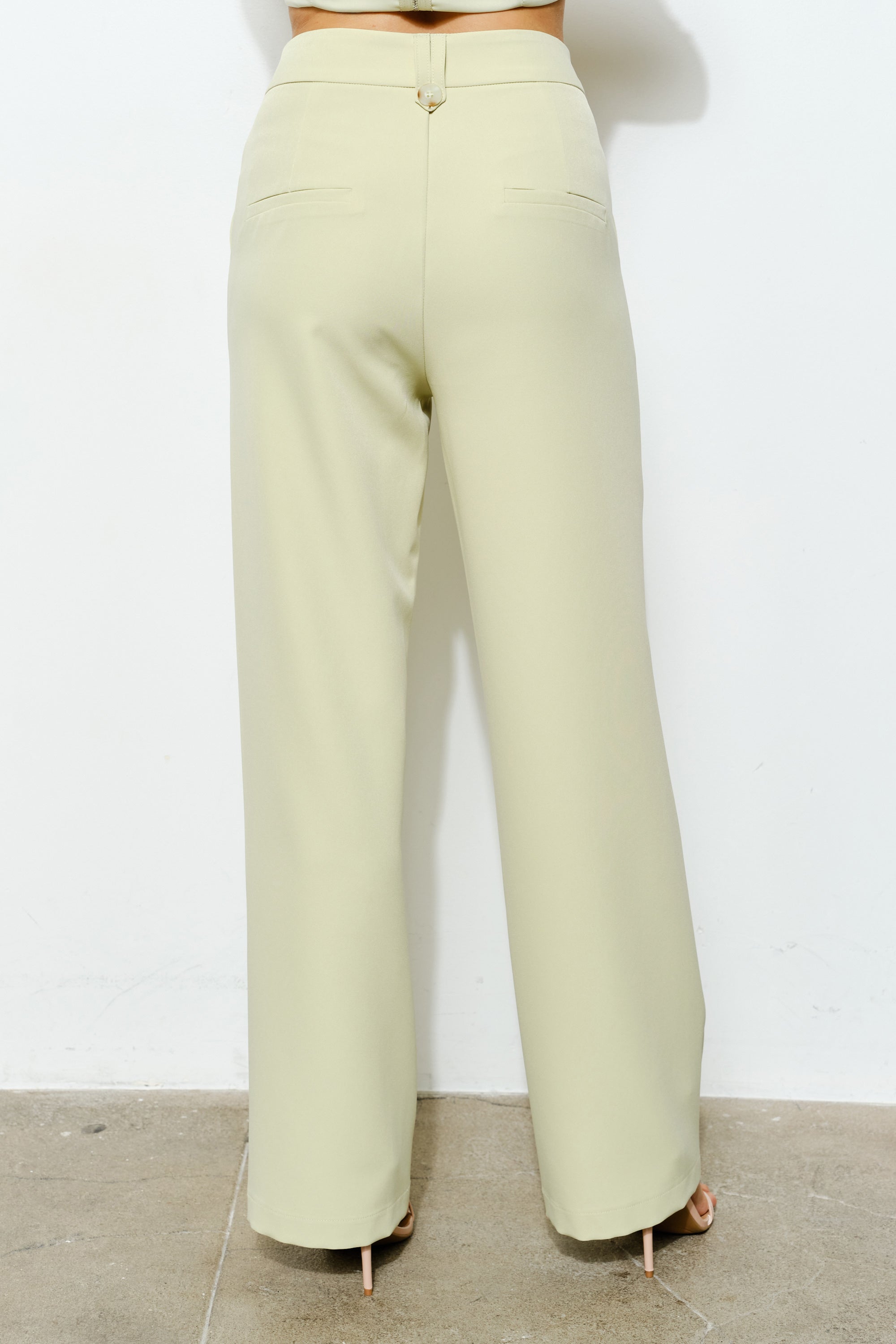 TCS2959- High-Waisted Wide Leg Trousers/ Pre-packed: S(2) – M(2) – L(2) – 6pcs