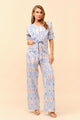 TCS2865- Ikat Inspired Jumpsuit/ Pre-packed: S(2) – M(2) – L(2) – 6pcs