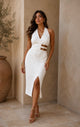 TCH9727- Halter Midi Dress