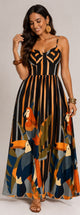 TCS3045 - Tropical Paradise Maxi Dress