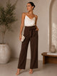 TCS3039 - Tie-Waist Wide Leg Pants