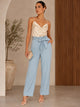 TCS3039 - Tie-Waist Wide Leg Pants