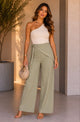 TM458 - Studded Wide-Leg Pants