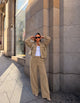 TM 521 - Corduroy Utility Jacket & Wide-Leg Pant Set