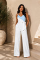 TCS2976-Wide-Leg Jumpsuit/ Pre-packed: S(2) – M(2) – L(2) – 6pcs